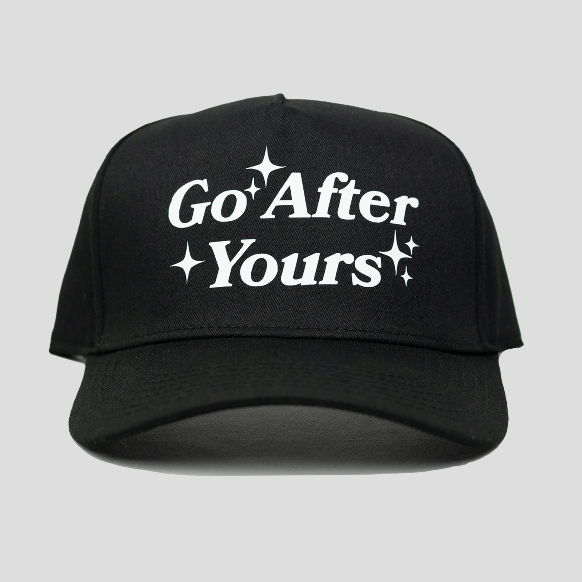 Go After Yours Snapback Hat (BLACK)
